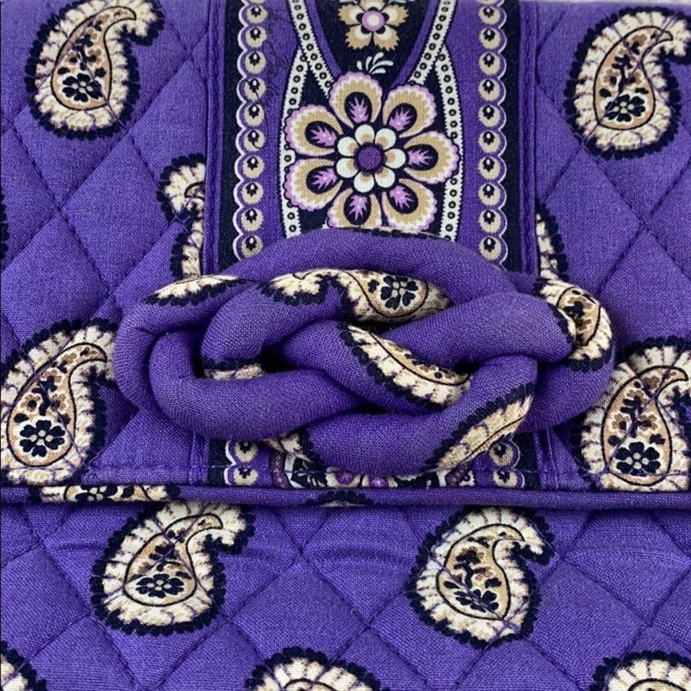 Vera Bradley Purple Paisley Purse